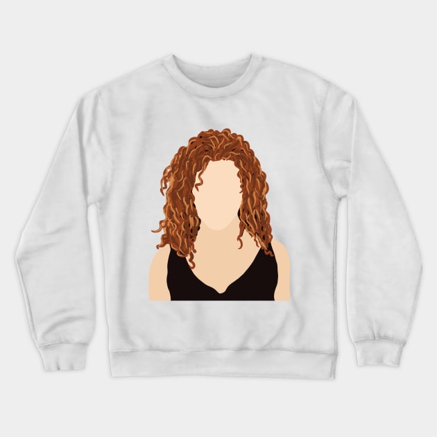 Bernadette Peters Crewneck Sweatshirt by byebyesally